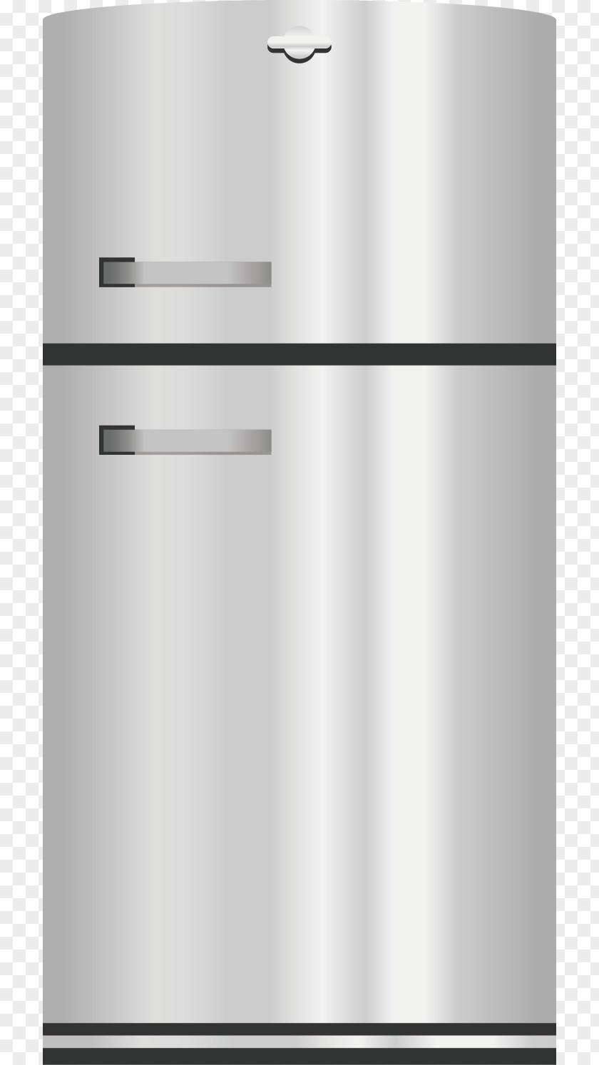 Refrigerator Major Appliance Black And White Home PNG
