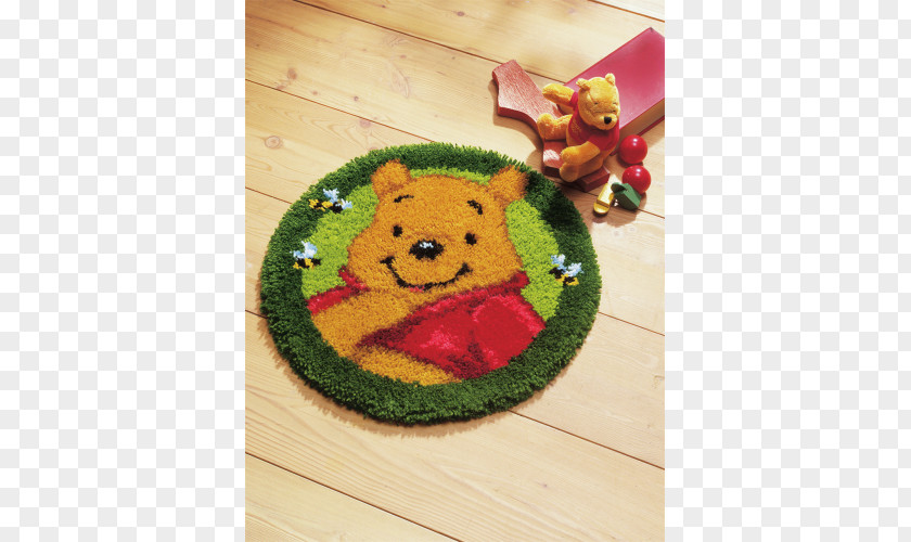 Winnie The Pooh Winnie-the-Pooh Rug Hooking Carpet Crochet Stitch PNG