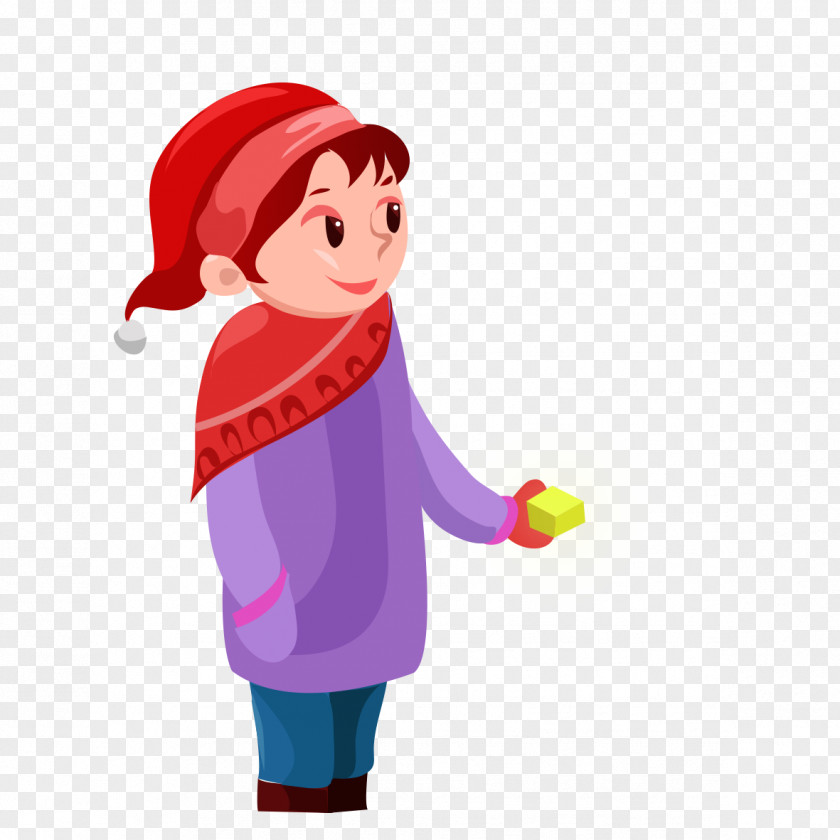 Winter Cartoon Characters Animation PNG