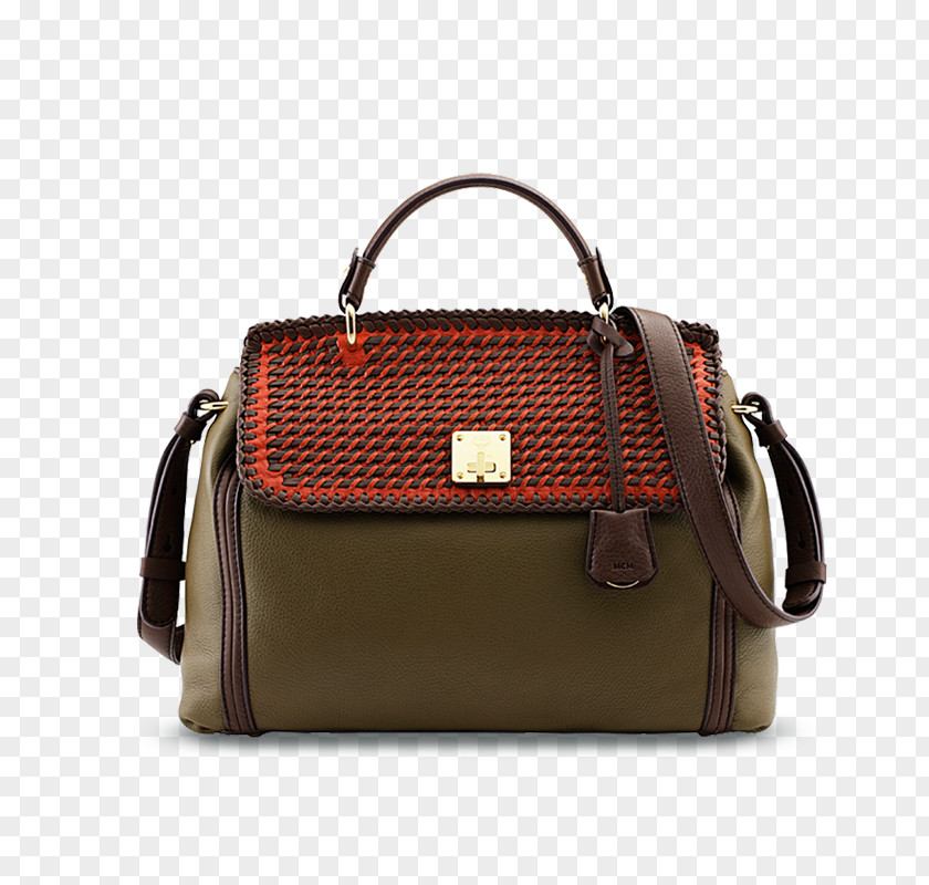 Bag Handbag Leather MCM Worldwide Satchel PNG