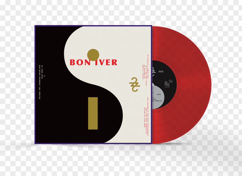 Design 22, A Million Bon Iver Graphic Album Cover Rock The Garden PNG