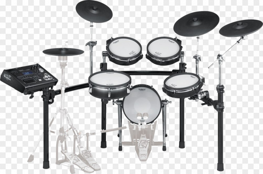 Drums Drum Set Roland Corporation Electronic Kits V-Drums TD-30K V-Drum PNG