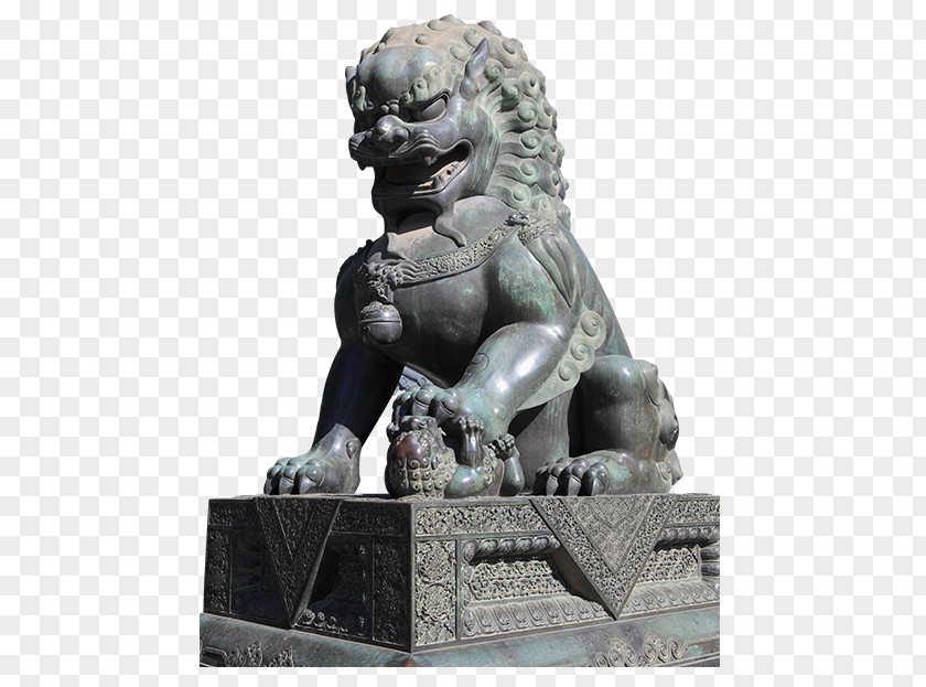 Lions Shishi, Fujian Chinese Guardian Stone Sculpture PNG