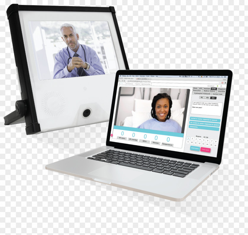 Tele-medicine Telehealth Patient Telemedicine Health Care Laptop PNG