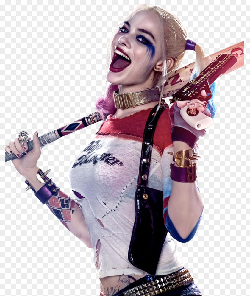 Harley Margot Robbie Quinn Joker Suicide Squad Deadshot PNG