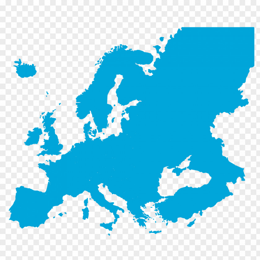 International-students European Union Blank Map Vector PNG
