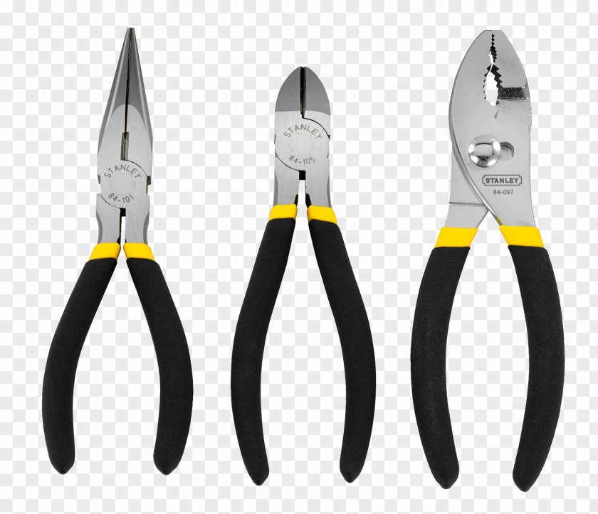 Tools File Stanley Hand Pliers Black & Decker PNG
