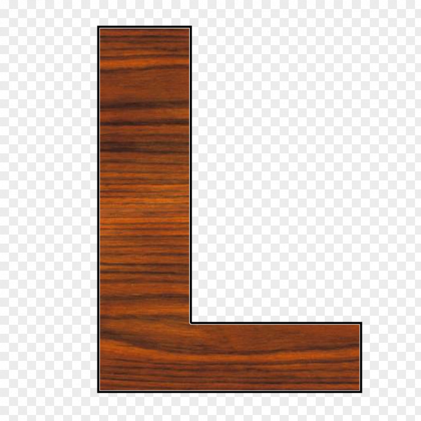 L Letter Alphabet Wood PNG