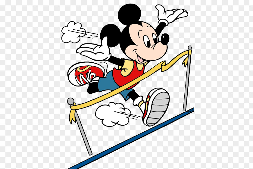Mouse Running Cliparts Mickey Minnie Coloring Book Clip Art PNG