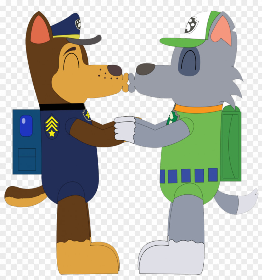 Paw Patrol Chase Rocky Art Drawing PNG