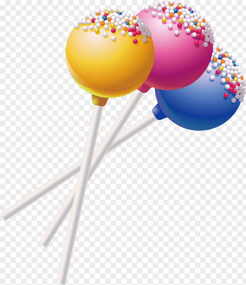 Three Lollipop Icing PNG