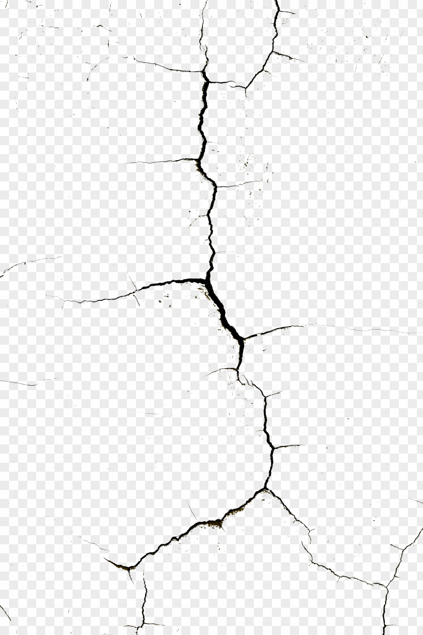 Wall Cracks Pattern PNG