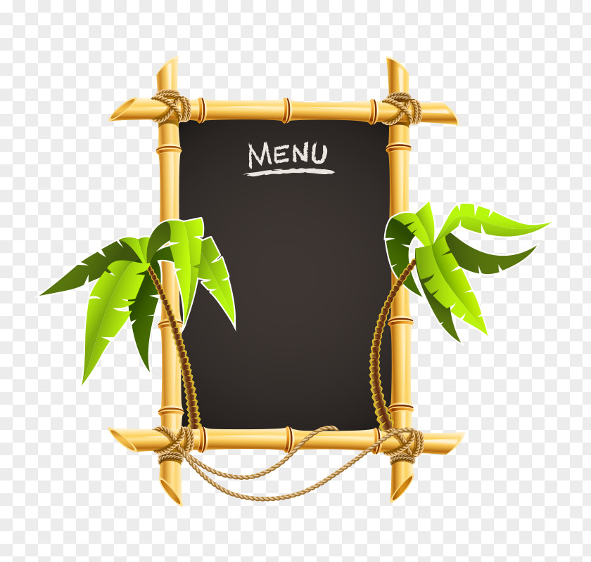 Bamboo Picture Frame Royalty-free Illustration PNG