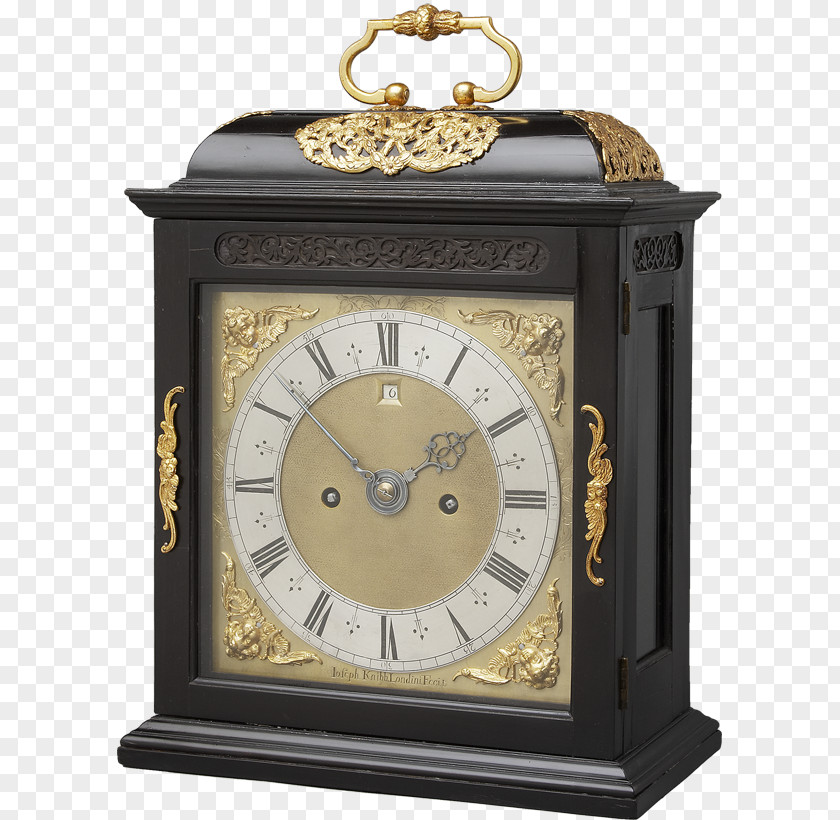 Table Bracket Clock Carriage Mantel PNG