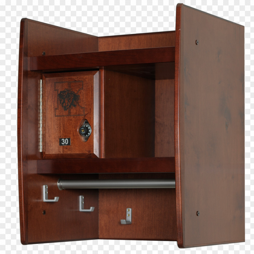 Wood Changing Room Locker Cupboard Shelf PNG
