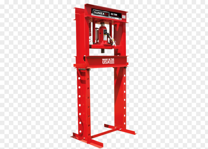 600 Ton Hydraulic Crane Sunex 20-Ton Air/Hydraulic Shop Press 5720AH Hydraulics Jack PNG