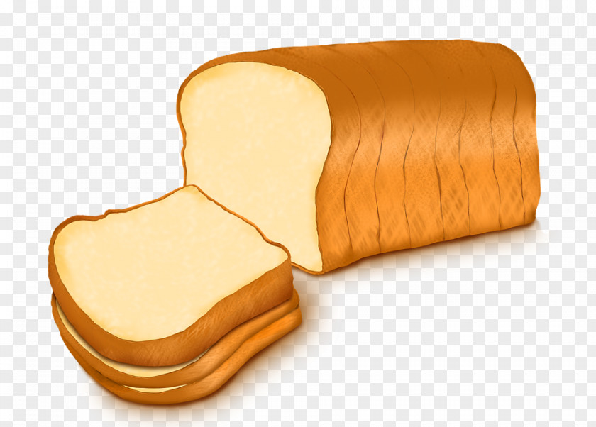 Bread Sliced Toast Bakery Pan Loaf PNG