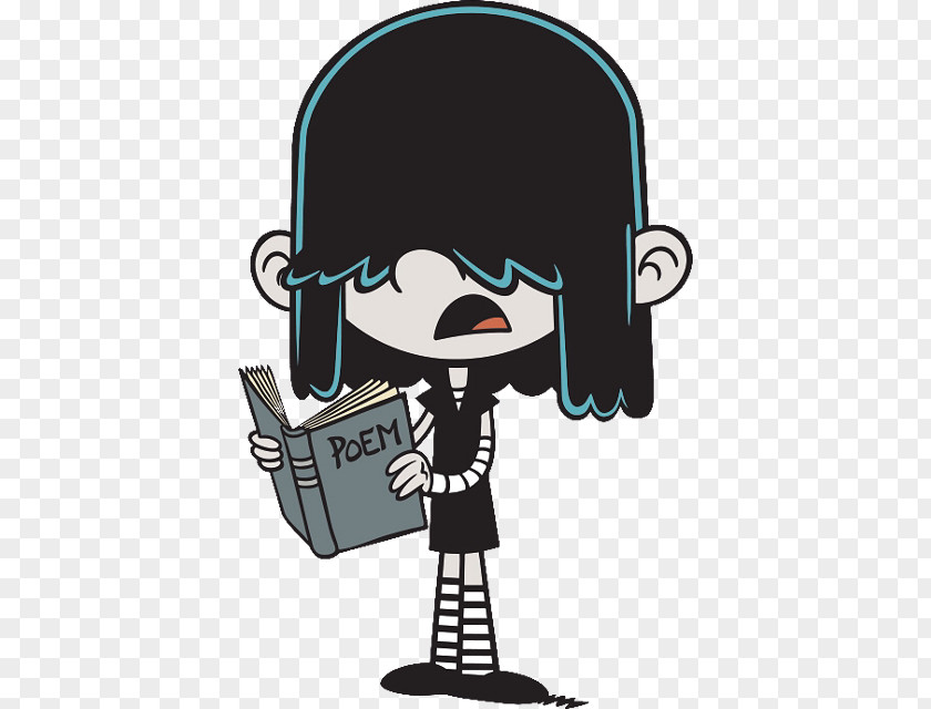 Comic Book Image Lucy Loud Lincoln The House Character Television Show PNG
