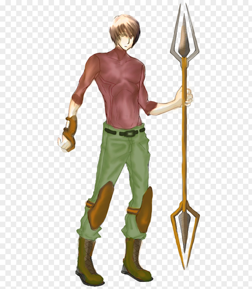 Costume Sword Cartoon Spear Legendary Creature PNG