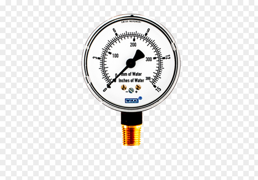 Pressure Gauge Inch Of Water Pound-force Per Square Measurement PNG
