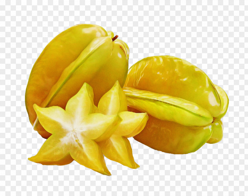 Starfruit Plant Yellow Food PNG