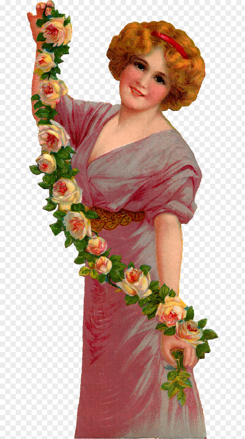 Summer Hair Flower Woman Rose Bridesmaid Bouquet Floral Design Clip Art PNG