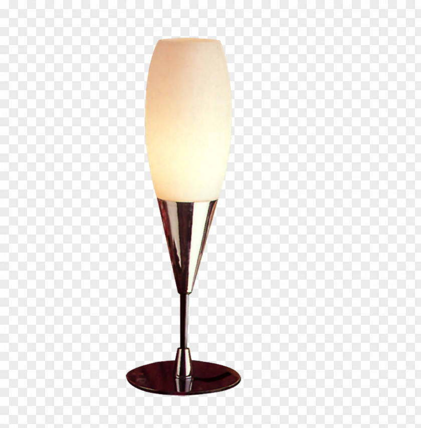 Exquisite Table Lamp Wine Glass Champagne Electric Light PNG