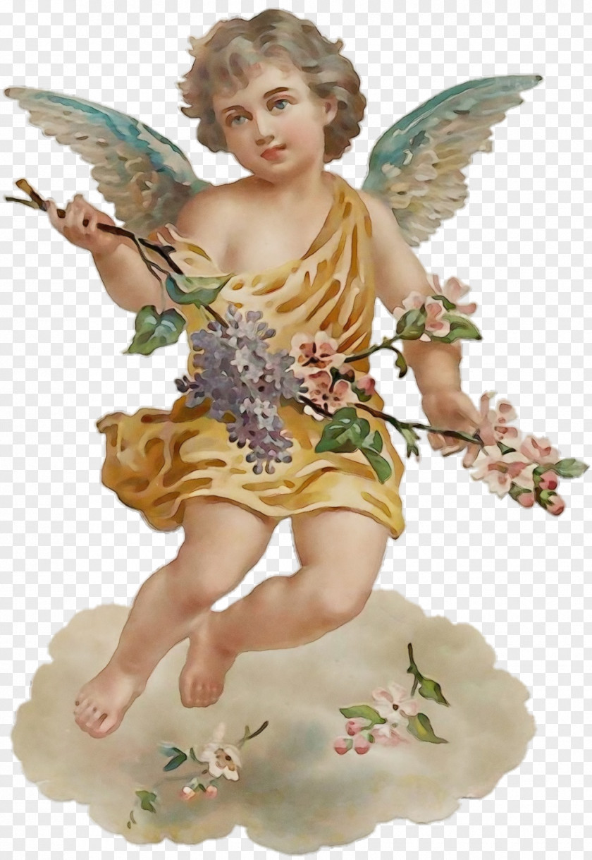 Mythical Creature Wing Angel Figurine Fictional Character Supernatural Cupid PNG
