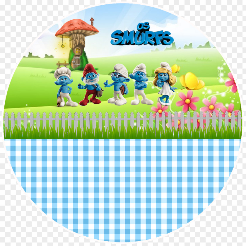 Os Smurfs The Convite Birthday Party Gratis PNG