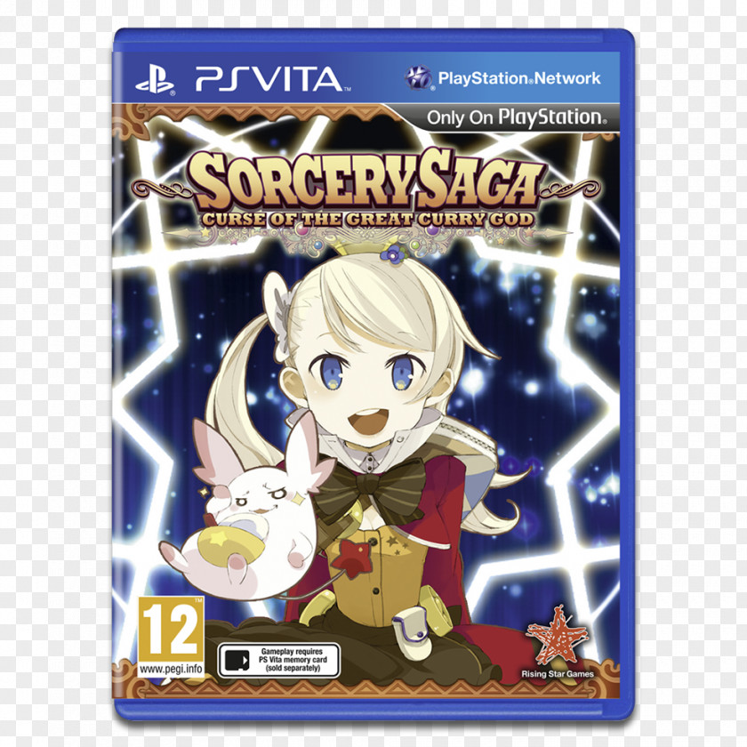 Playstation Sorcery Saga: Curse Of The Great Curry God PlayStation Vita Video Game Rising Star Games PNG