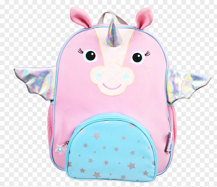 Tassels Backpack Winged Unicorn Child Bag PNG