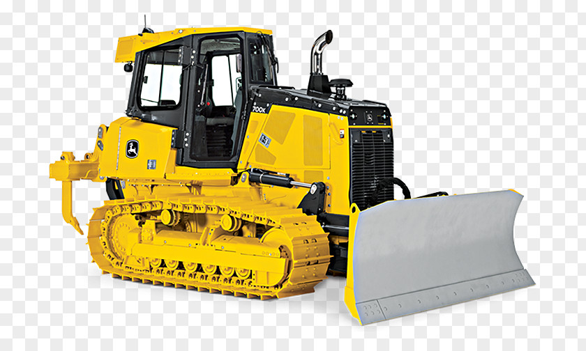 Bulldozer John Deere Tracked Loader Heavy Machinery Architectural Engineering PNG
