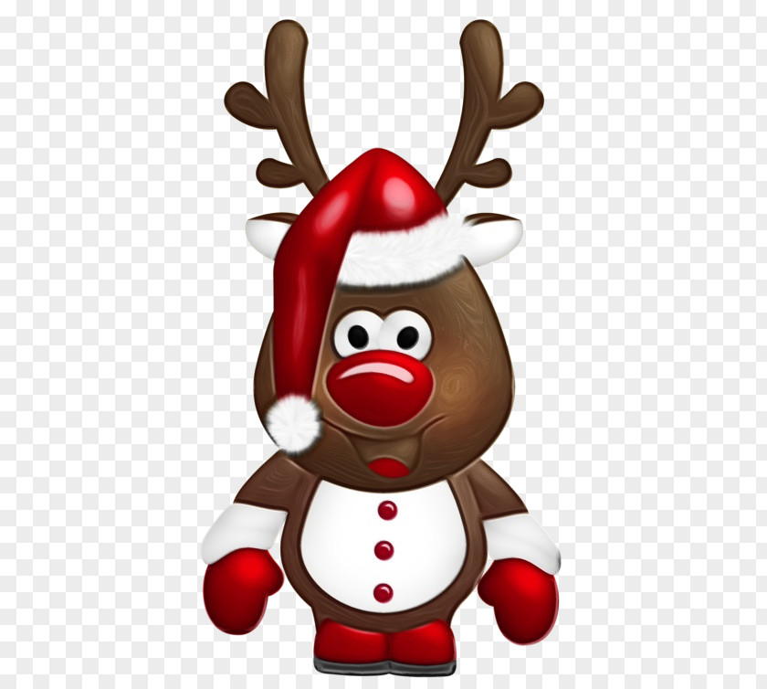 Christmas Fictional Character Reindeer PNG