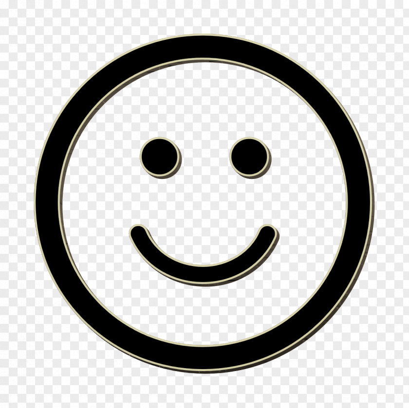 Eye Nose Smile Icon Emotions Rounded Interface PNG