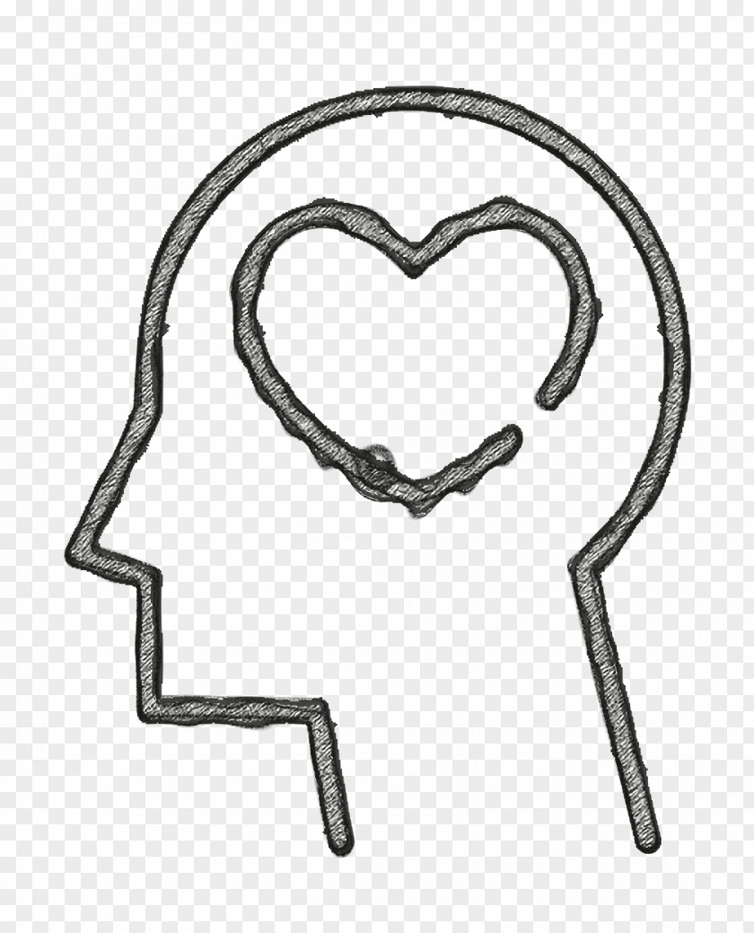 In Love Icon Brain PNG
