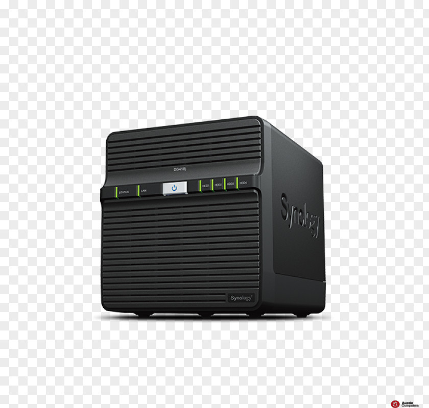 Network Storage Systems Synology Disk Station DS918+ Computer Servers Data Electronics Accessory PNG