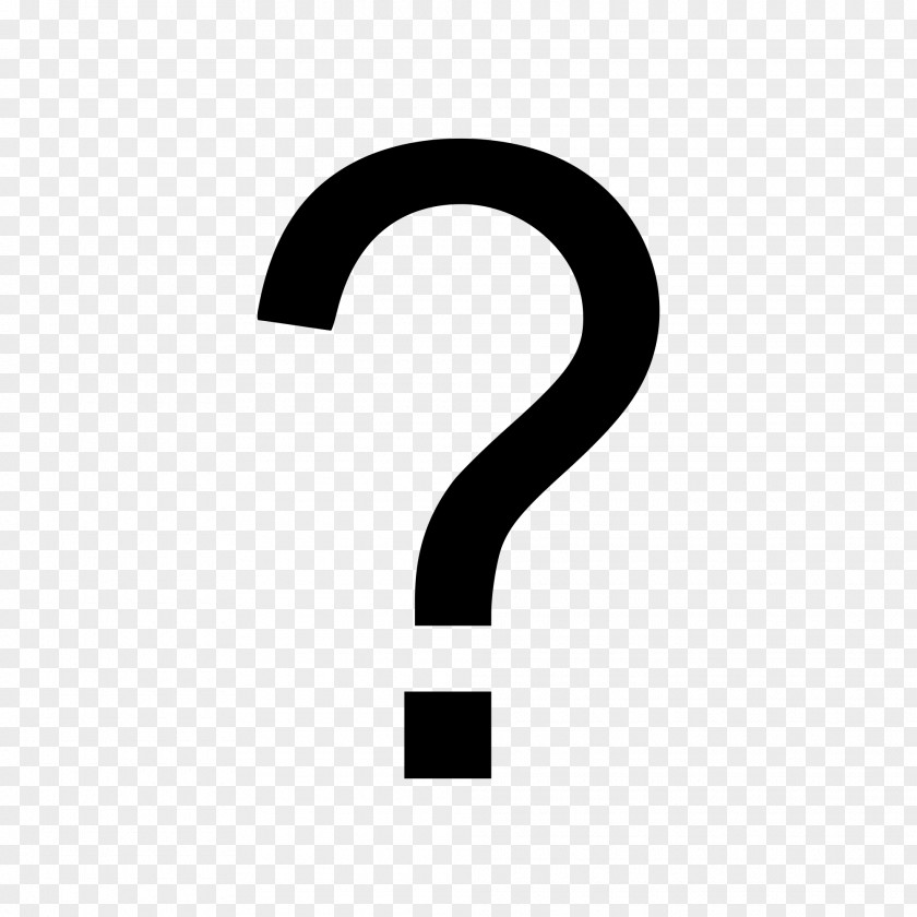 A Question Mark Clip Art PNG