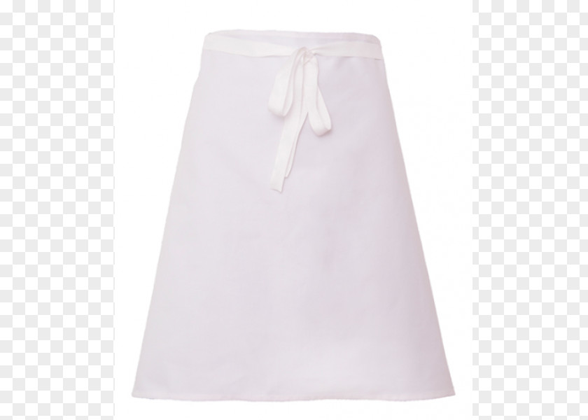 Black Waist Apron Skirt White Pocket PNG