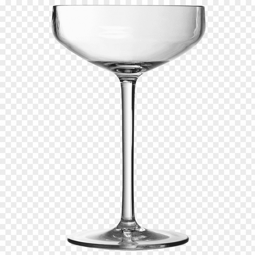 Broken Glass Champagne Cocktail Martini Stemware PNG
