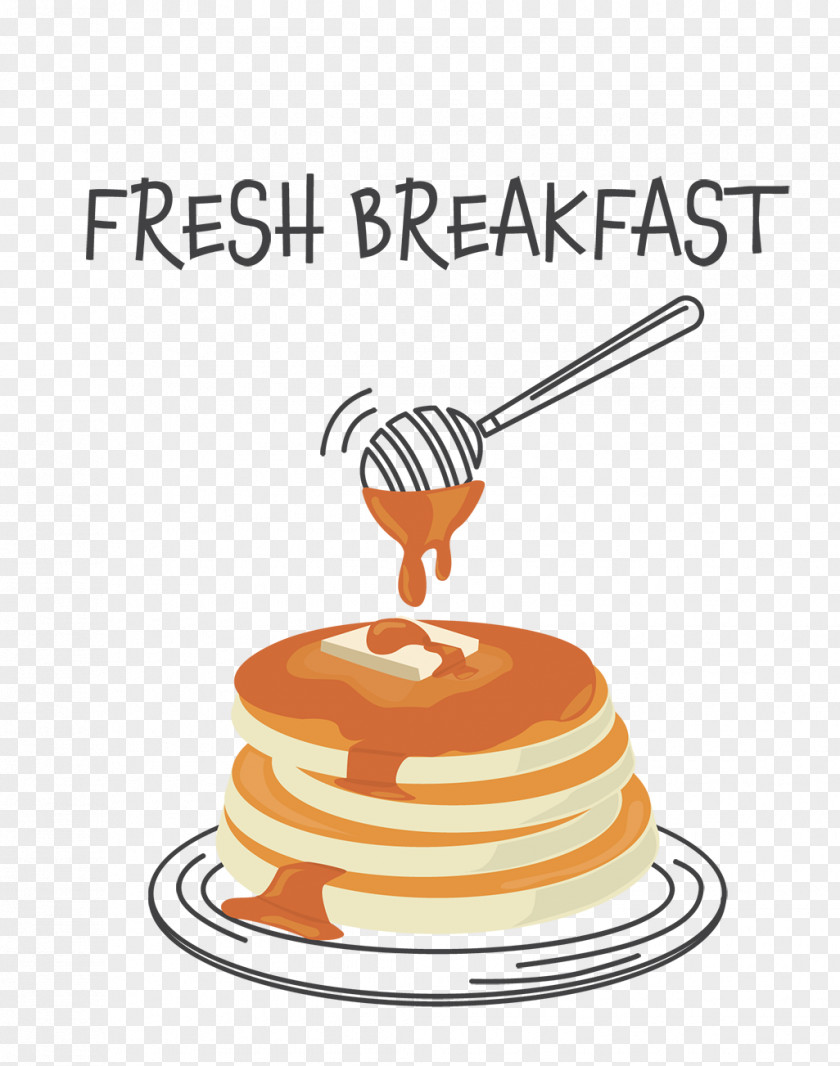 Creative Breakfast Brunch Pancake Window Tea Sandwich PNG