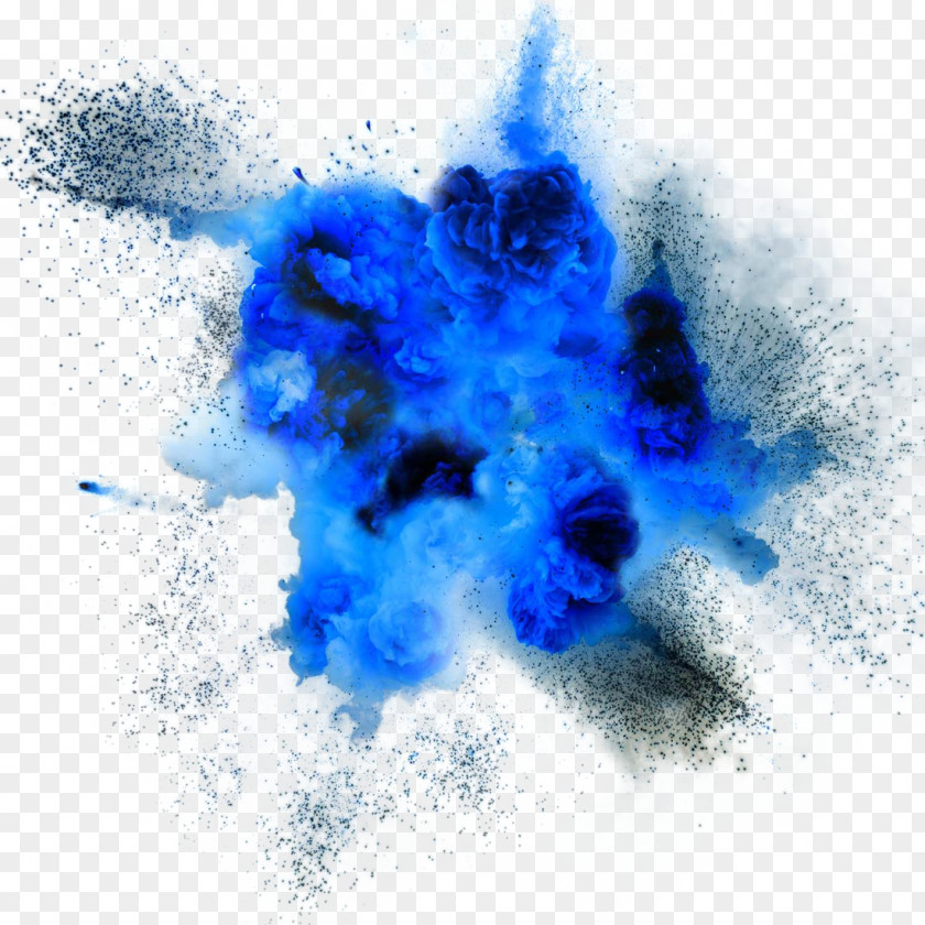 Explosion Smoke Stock Photography PNG photography , Creative design blue smoke explosion, powder clipart PNG
