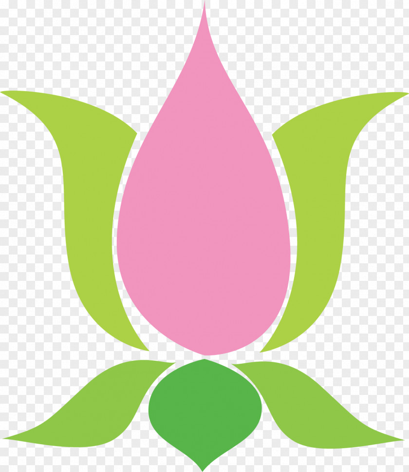 Geomatric Leaf Petal Symbol Flower Pattern PNG
