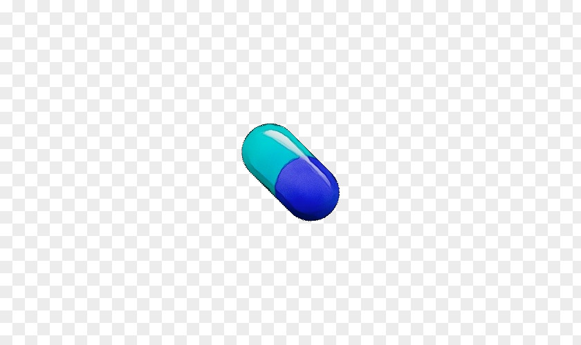 Service Electronic Device Capsule Pill Pharmaceutical Drug Turquoise Cobalt Blue PNG