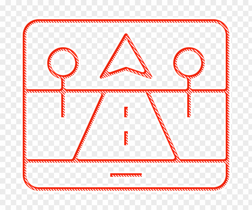 Tablet Icon Navigation Map Pgs PNG