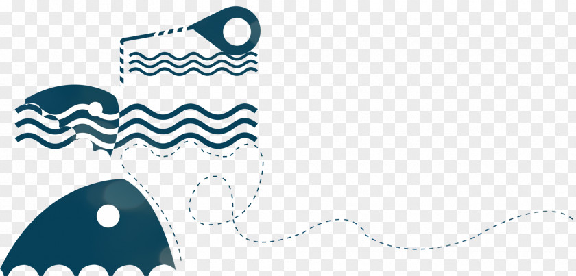 Hand-painted Whale Template Pattern PNG