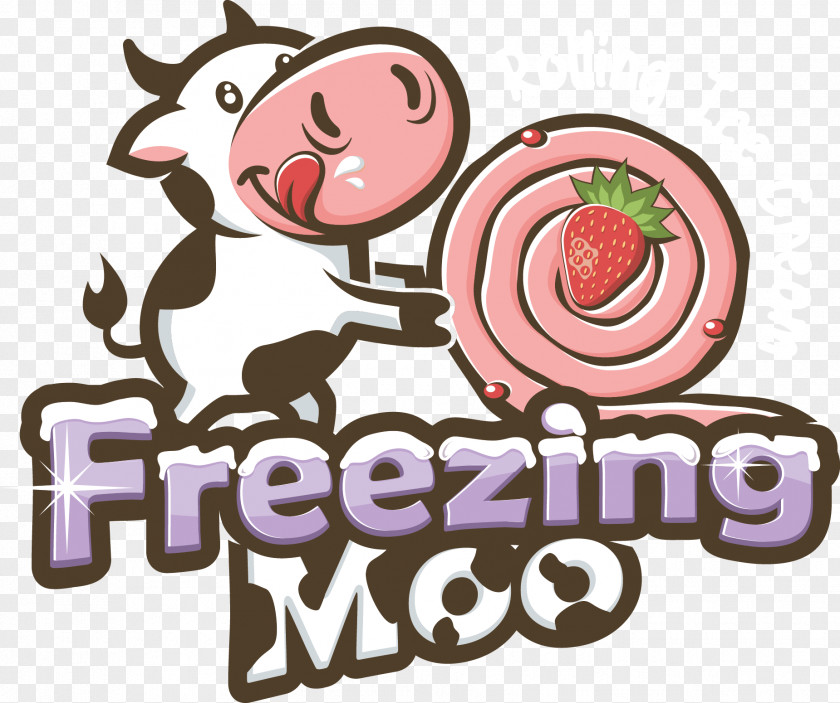Mix Fruit Freezing Moo Rolling Ice Cream Stir-fried PNG