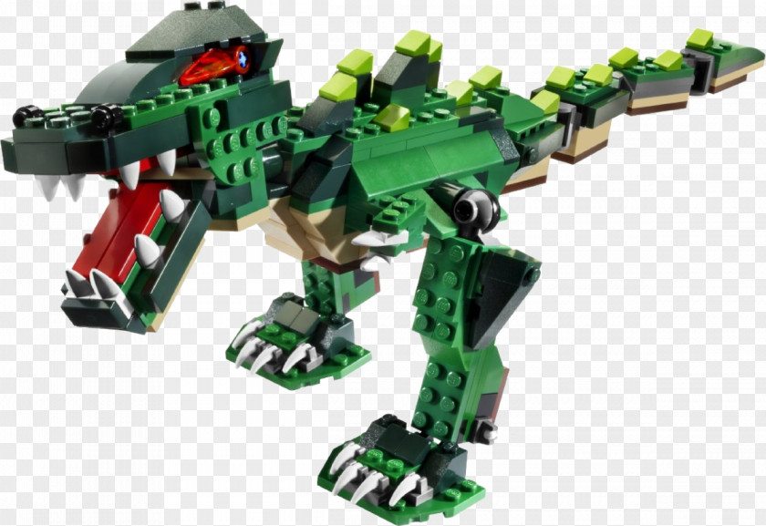 Toy LEGO 5885 Dino Triceratops Trapper Ferocious Creatures Lego Creator PNG