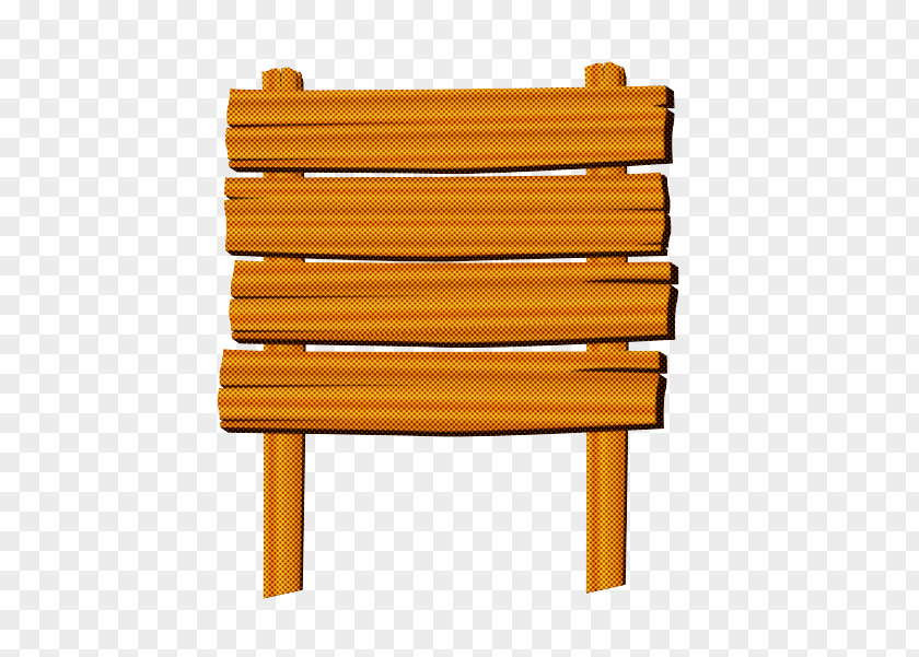 Yellow Furniture Bench Table Chair PNG