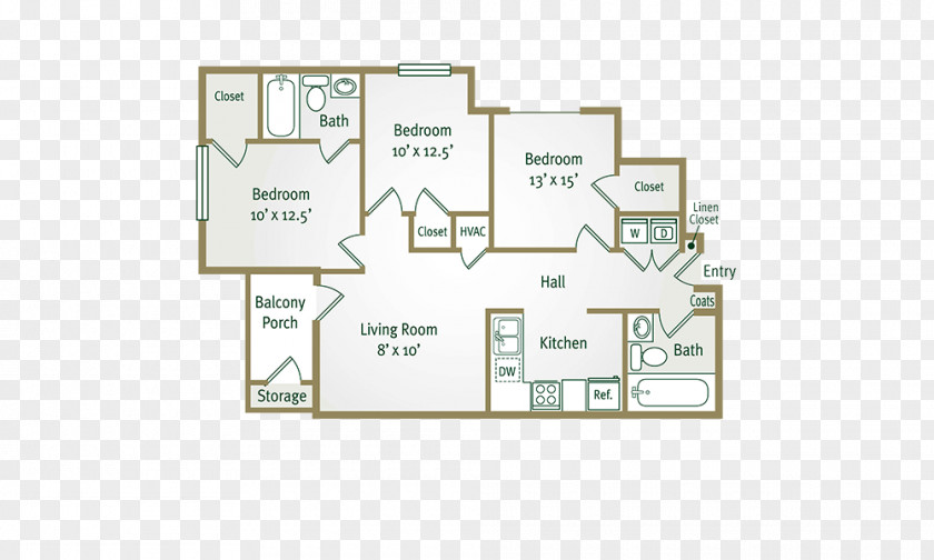 Building Farmville Floor Plan Poplar Forest Architecture PNG