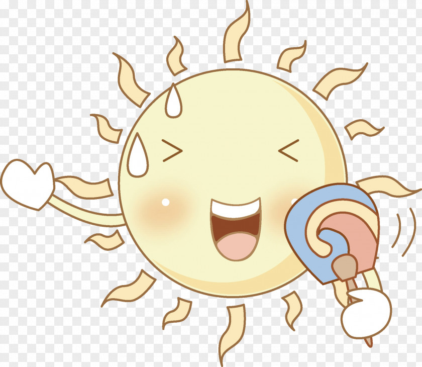 Happy Sun Weather Heat Wave Summer Illness U4e09u4f0f PNG